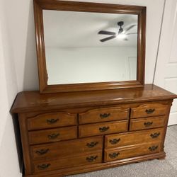 Solid wood Dresser 
