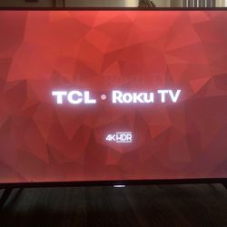 55 Inch TCL ROKU TV- PLEASE READ