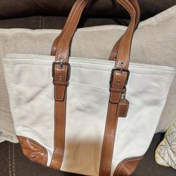 Vintage Coach Medium Tote