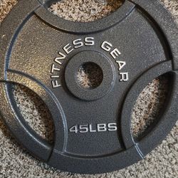 2-inch Barbell Plate - 45lbs