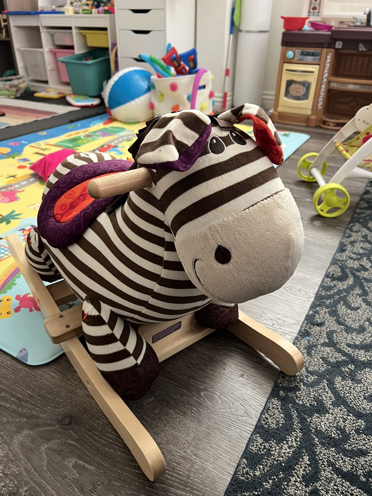 B Toys Zebra Rocker