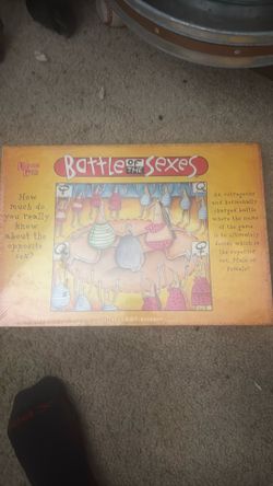 Battle of sexes game & rummikub