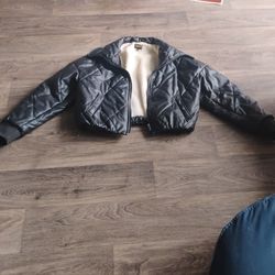 XL Black Bomber Jacket