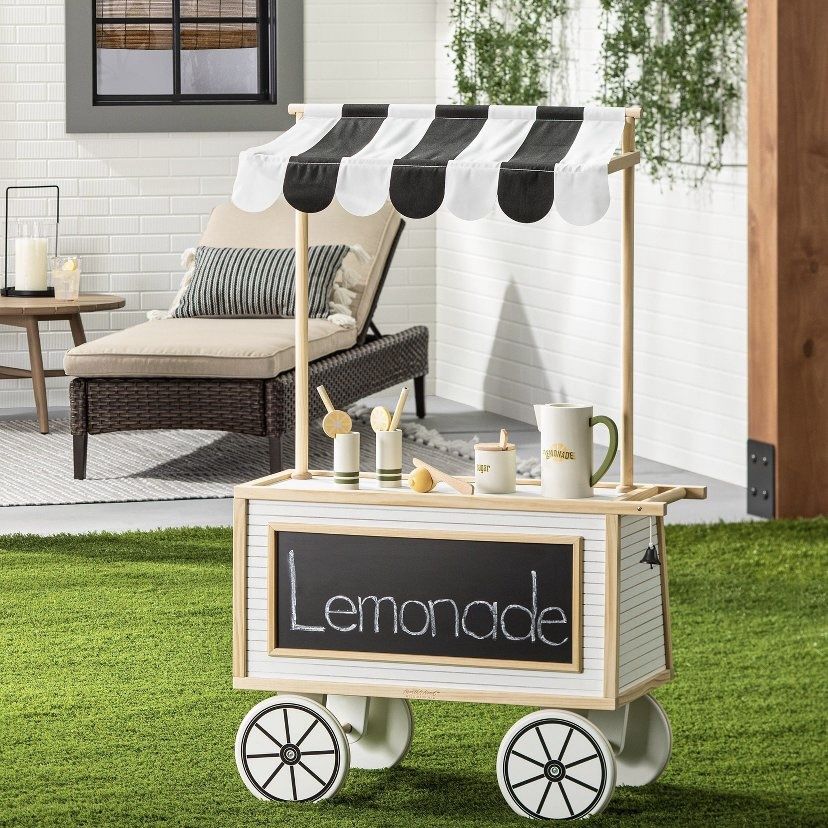 Hearth & Hand Magnolia Market Cart Lemonade Stand