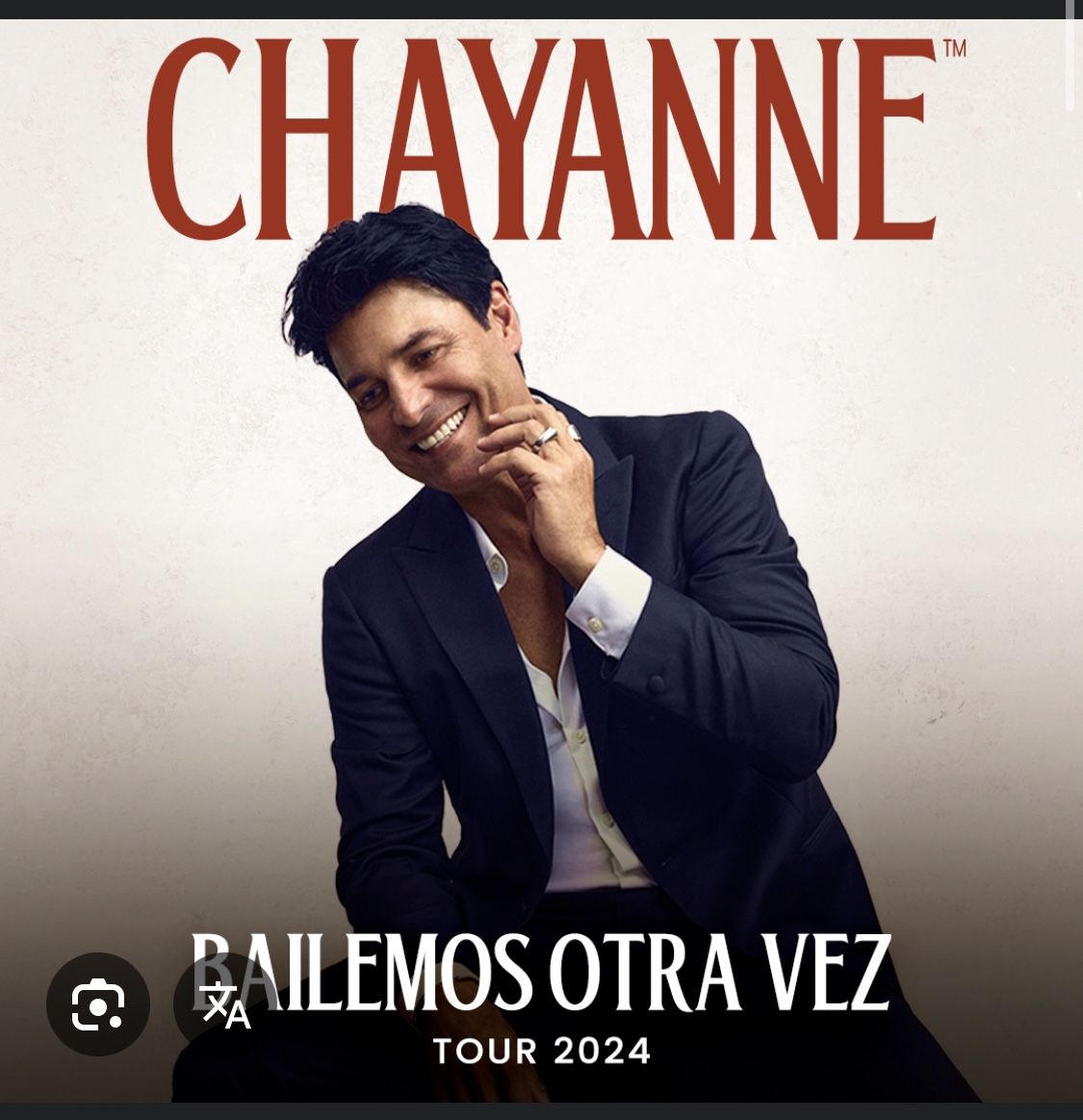 Chayanne VIP Suite tickets