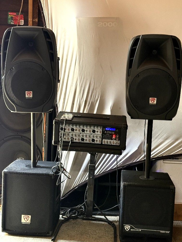Rockville DJ  Audio Sub System 