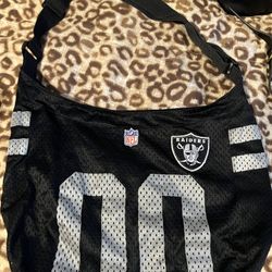 Raiders jersey purse