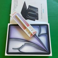 Apple IPad Air 11” ( M3 chip / 2025 model) 128GB with pen, keyboard case & Accessories  (open box) 
