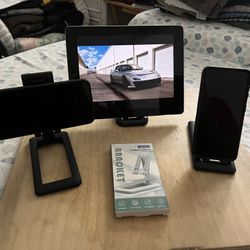 Cell phone & IPad stand
