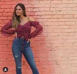 Fletch floral top Small