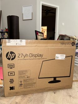 HP 27 Inch Monitor For Sale