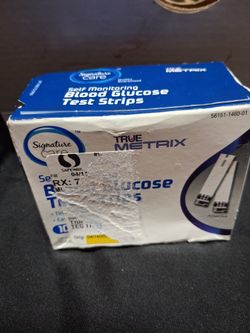 Signature Care True Metrix Blood Glucose Test Strips