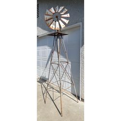8FT Steel Windmill 