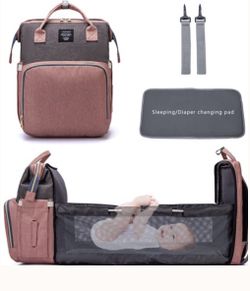 Changing table diaper bag