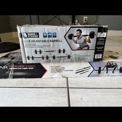 •Adjustable Barbell Weights 