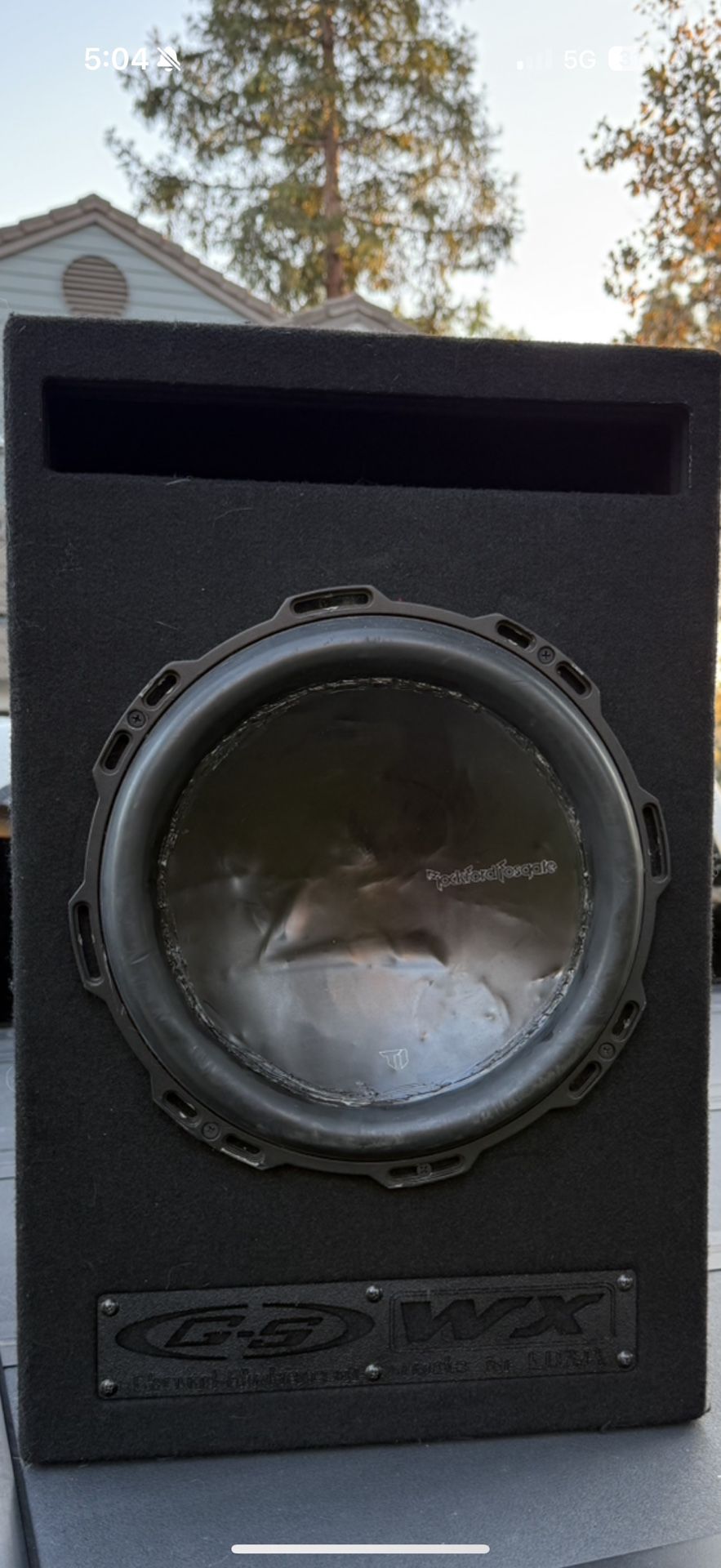 12” Sub With Ported Box
