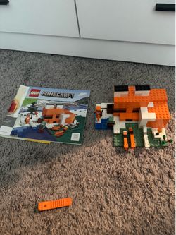 Minecraft Fox and Star Wars Legoes
