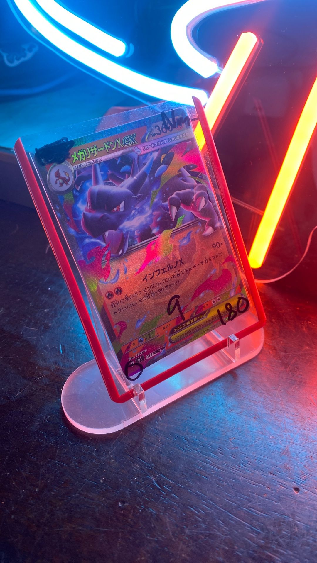 Mega Charizard X Jap Holo