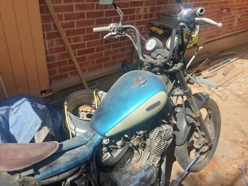 Yamaha Motorcycle Abandoned No Title Or Key