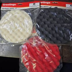 Automotive Polish/ Buffing Waffle Style Foam Pads