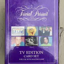 Trivial Pursuit TV Edition Card Set