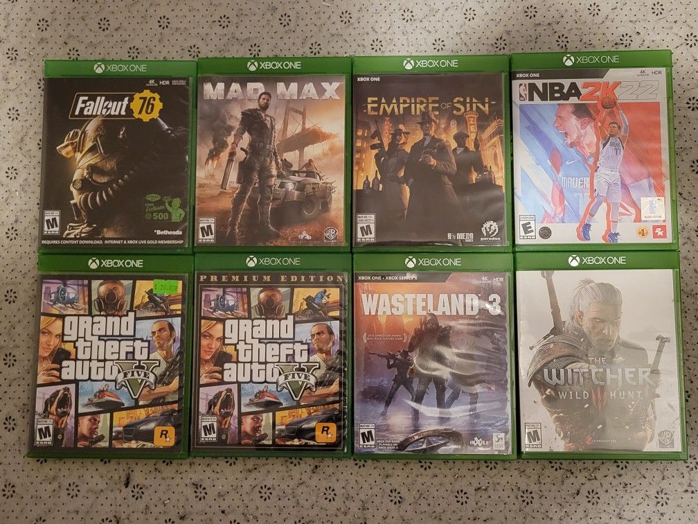 Xbox One Video Games & Rechargeable Battery Packs