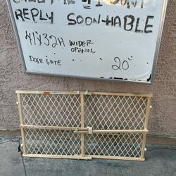 Security Door Wood Gate