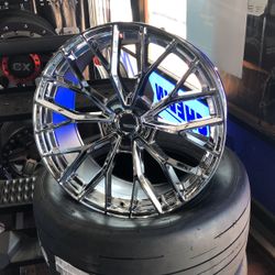 CHROME WHEEL SIZE 20 INCH ON SPECIAL 5x114.3