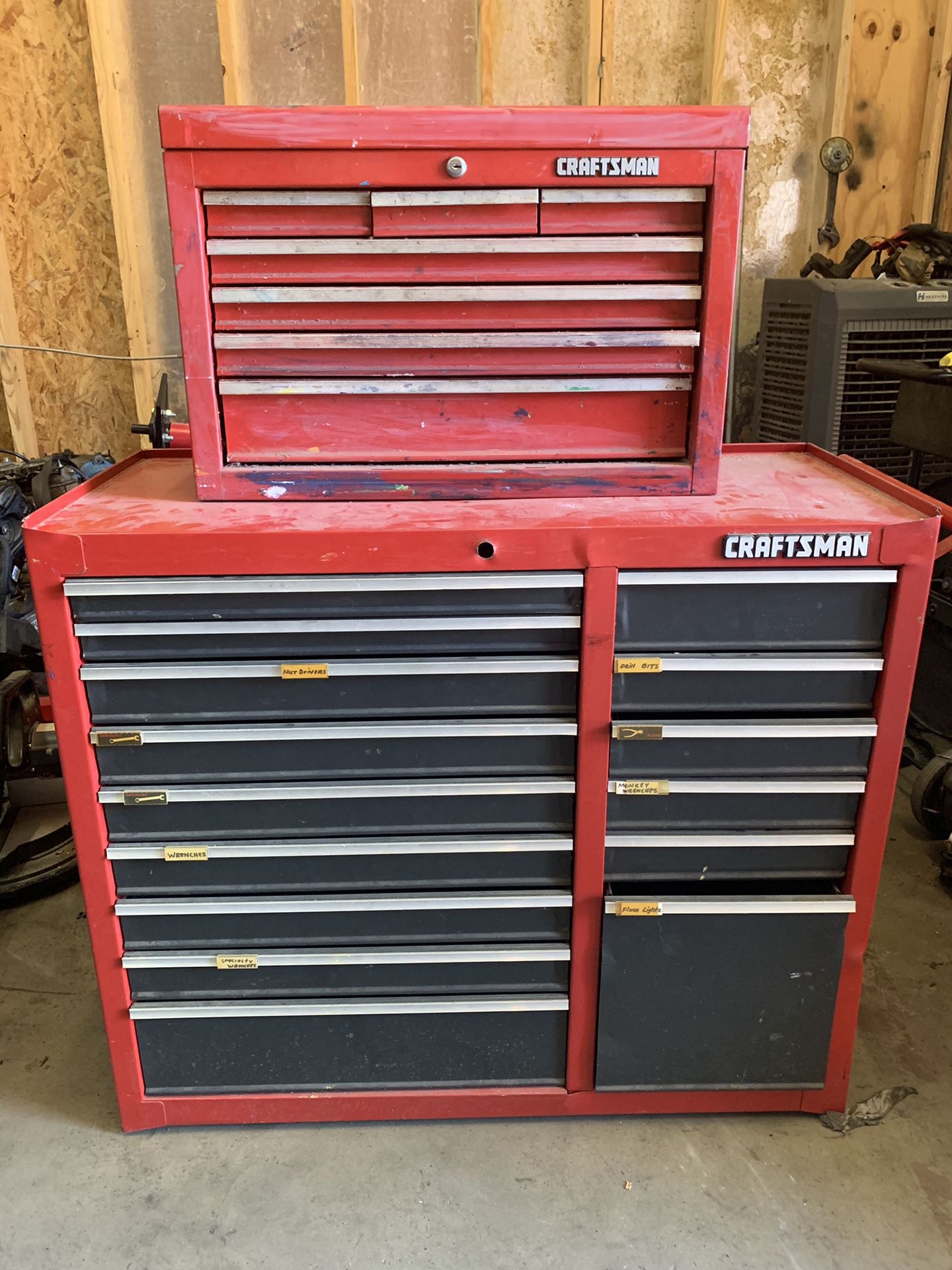 Craftsman 15 drawer tool box