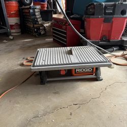 Ridgid Table Top Wet saw
