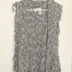 Gray  Cardigan Sleeveless.  