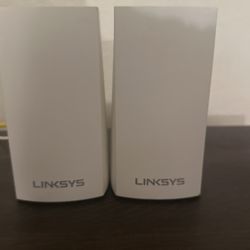 2 Linksys Mesh System Nodes