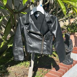 Kids Leather Jacket