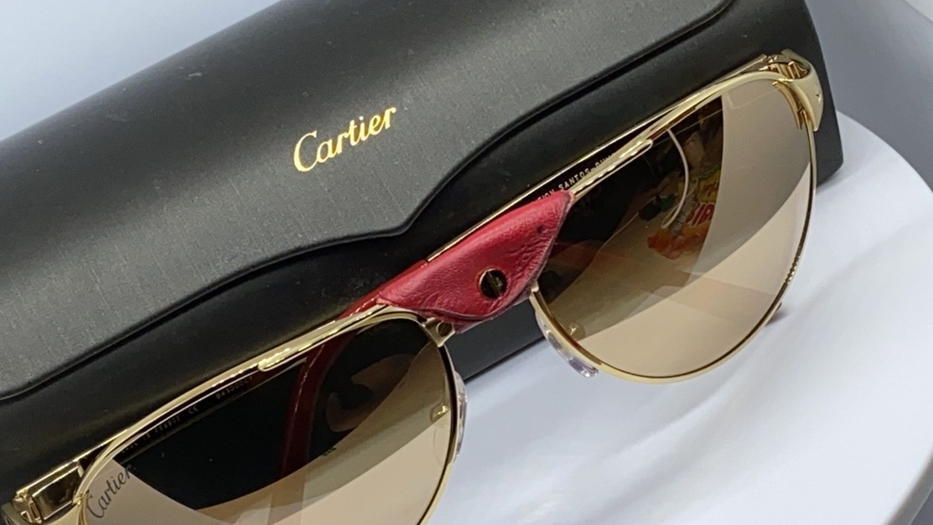 Cartier Aviator Mens Sunglasses