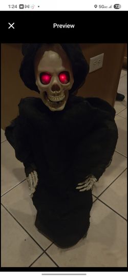 Talking Halloween Creature 3 Ft Tall 