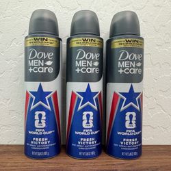 Dove men deodorant spray bundle