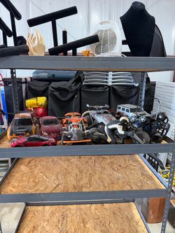 RC Cars Parts Lot - For Parts or Repair / As-Is Mechanic Special
