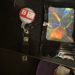 B+ Positive Name Tag Reel Badge Holder