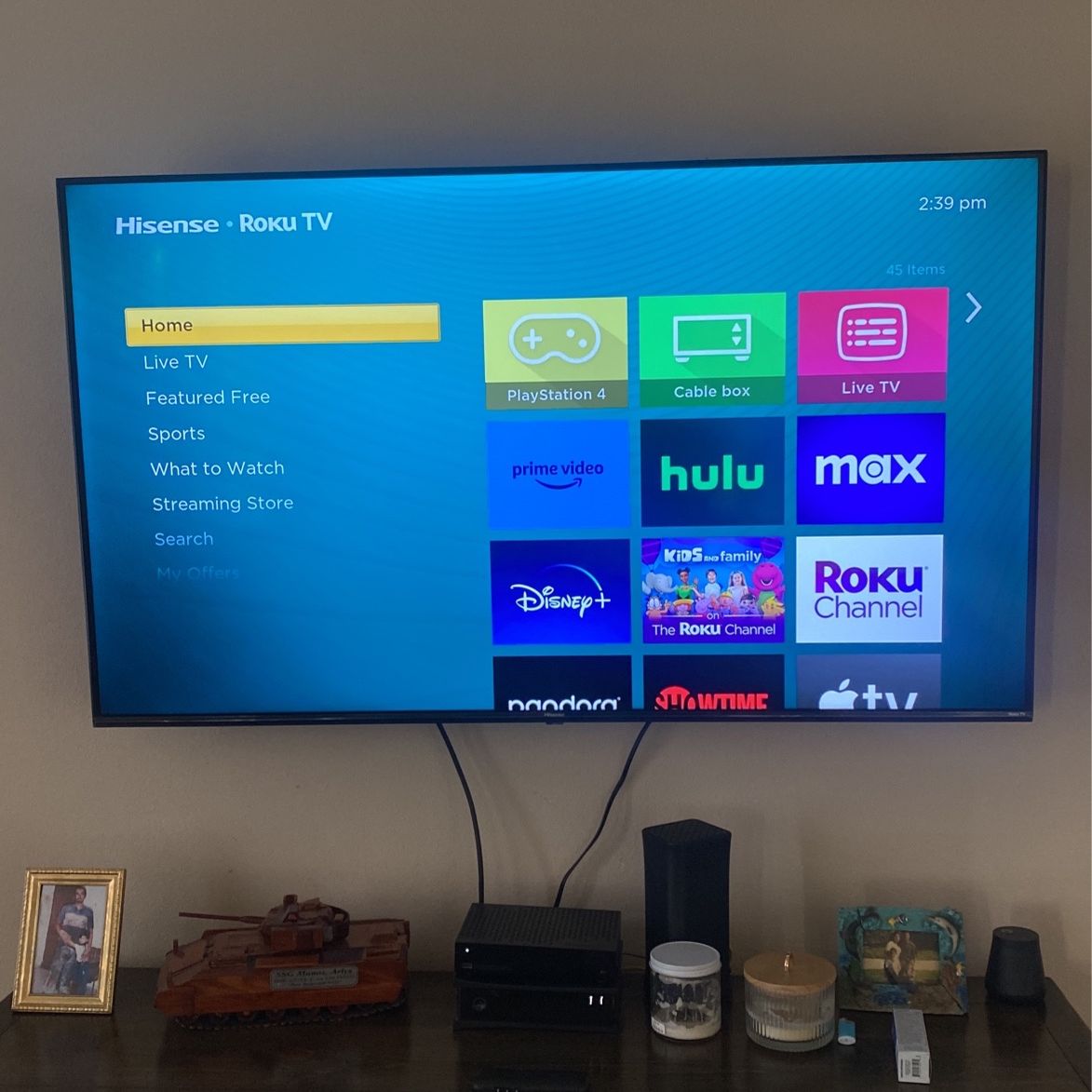 58 in Hisense Roku Tv 