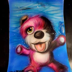 Breaking Bad Pink Bear Art