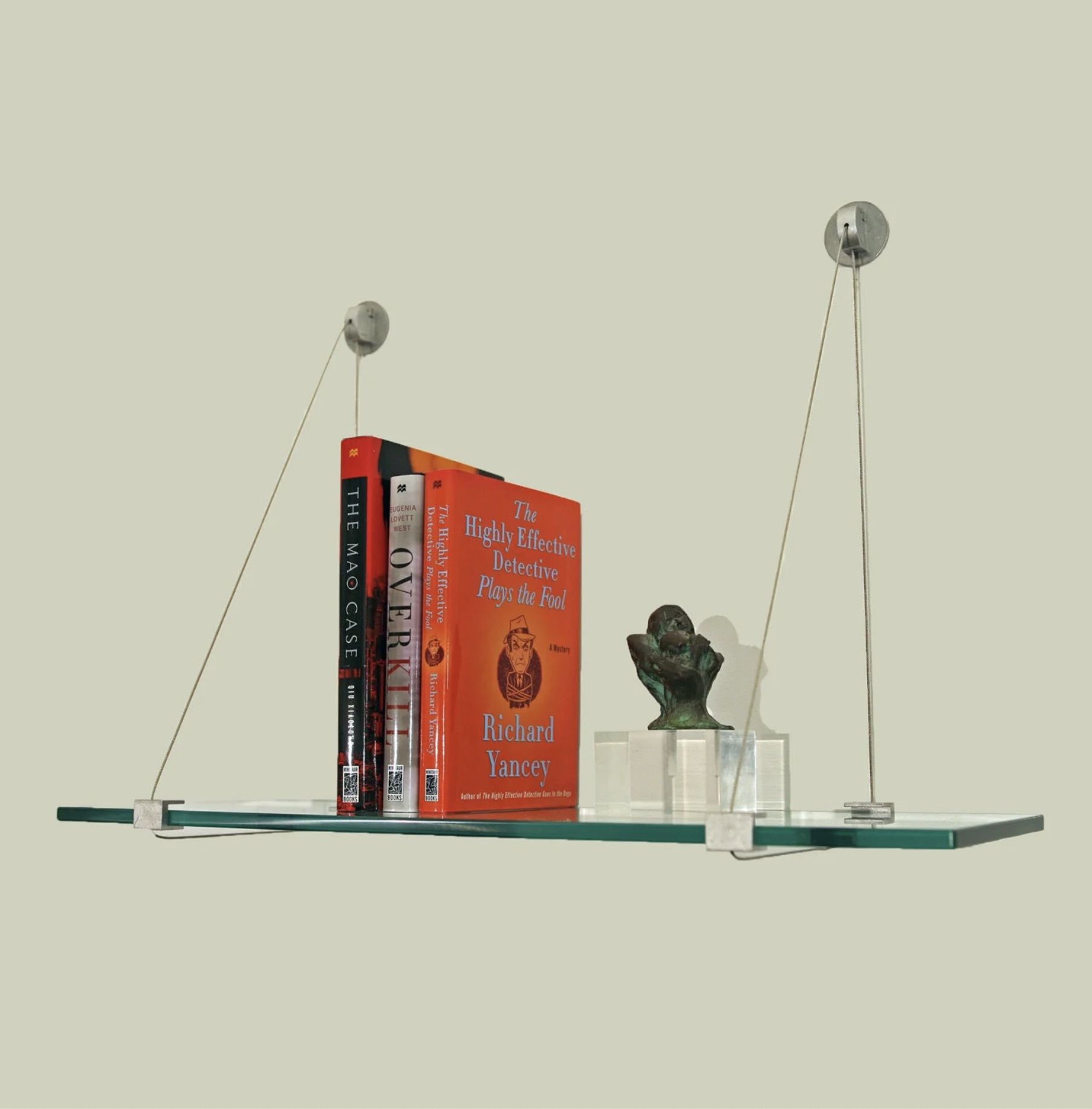 Floating Glass shelves