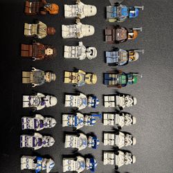 Star Wars mini figures ( 30 pieces )
