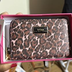 Trina Turk Pink Cheetah Wallet 