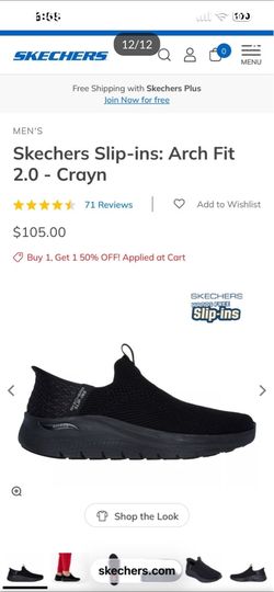 Skechers Slip-ins Arch Fit 2.0 Crayn Men's