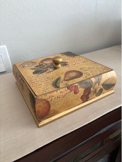 Fruit Decorated Box