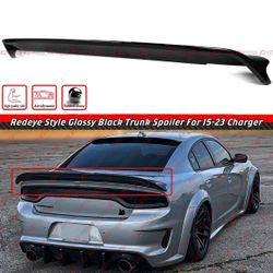 15-23 Dodge Challenger Trunk Spoiler Redeye Style Gloss Black 
