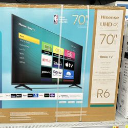 70” Hisense Smart 4k Led Uhd Tv 