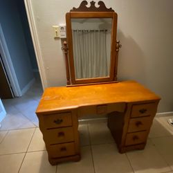 Wooden Vanity