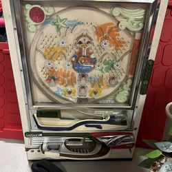 Vintage 70s Japanese Pachinko Pinball Game