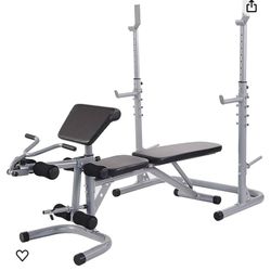 Gym Bench And Rack